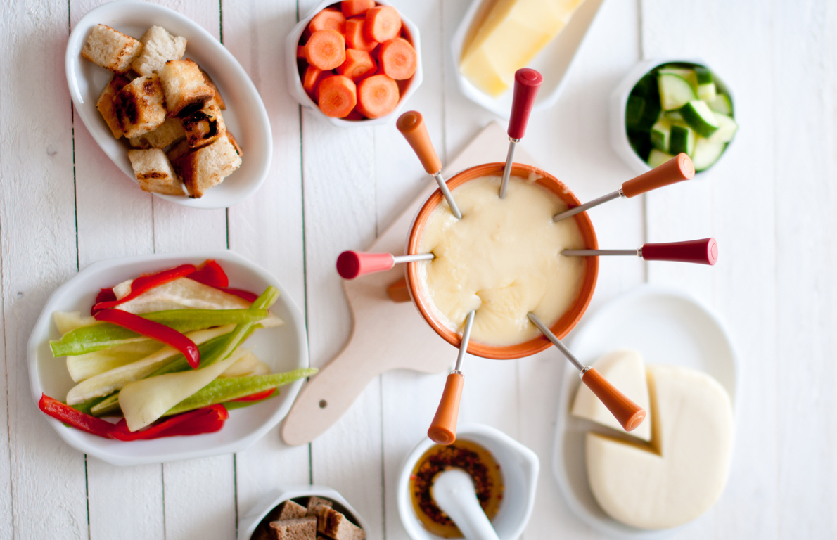 Cheese Fondue from How to Throw the Ultimate ‘70s Fondue